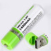 بطاريات AA قابلة للشحن عبر USB بجهد 1.2V وسعة 1450mAh بطاريات AA قابلة للشحن عبر USB بجهد 1.2V وسعة 1450mAh