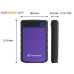 هارد خارجي Transcend StoreJet 25H3 سعة 2TB مقاوم للصدمات