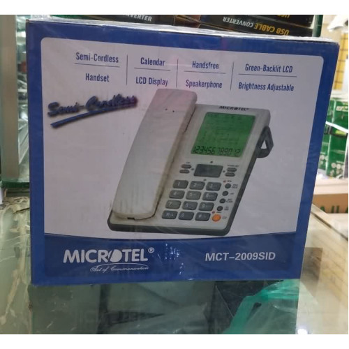 هاتف أرضي لاسلكي Microtel MCT-2000SS