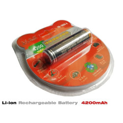 بطارية قابلة لاعادة الشحن Li-ion 4200mAh