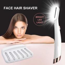 جهاز إزالة شعر الوجه مع إضاءة LED