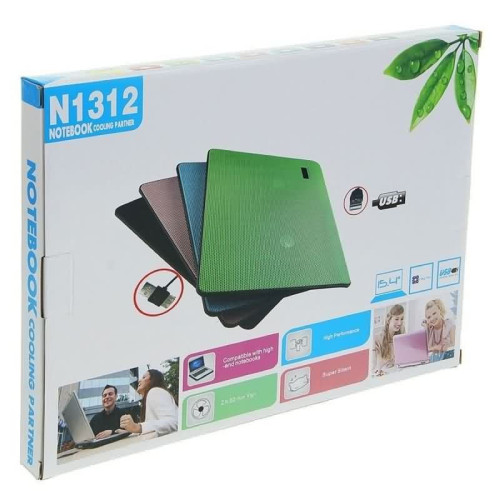 مروحة تبريد لابتوب N1312 مع قاعدة مروحة تبريد لابتوب N1312 مع قاعدة