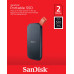قرص SanDisk Portable SSD خارجي 2TB USB 3.2 Type-C بسرعة 520MB/s قرص SanDisk Portable SSD خارجي 2TB USB 3.2 Type-C بسرعة 520MB/s