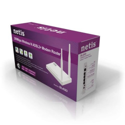 مودم أنترنت منزلي وايرلس Wireless ADSL2+ Modem Router netis 