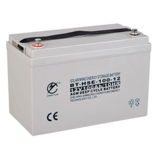بطارية AGM CHENG YUAN Deep Cycle سعة 12V 100Ah بطارية AGM CHENG YUAN Deep Cycle سعة 12V 100Ah