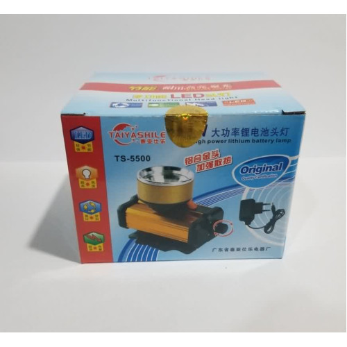 كشاف رأس قابل للشحن TS-5500 بقوة 50W كشاف رأس قابل للشحن TS-5500 بقوة 50W