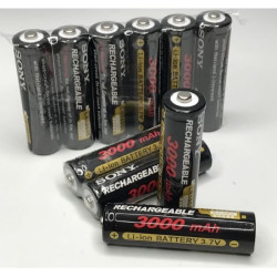 بطارية ليثيوم سوني قابلة لإعادة الشحن 3.7 فولت