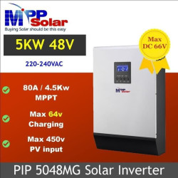 انفرتر MPPSolar PIP 5048MG Solar 5KW نظام 48V MPPT 80A