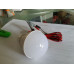 لمبة LED 12V بقدرة 7W مع سلك ومشابك بطارية لمبة LED 12V بقدرة 7W مع سلك ومشابك بطارية