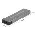 غلاف SSD M.2 NVMe/NGFF 2 in 1 USB 3 خارجي غلاف SSD M.2 NVMe/NGFF 2 in 1 USB 3 خارجي