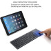 لوحة مفاتيح Bluetooth قابلة للطي والشحن مع Touchpad لوحة مفاتيح Bluetooth قابلة للطي والشحن مع Touchpad