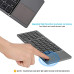 لوحة مفاتيح Bluetooth قابلة للطي والشحن مع Touchpad لوحة مفاتيح Bluetooth قابلة للطي والشحن مع Touchpad