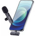 مايكروفون لاسلكي K8 بمنفذ Type-C وLightning للهواتف