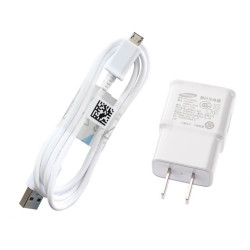 شاحن Samsung سريع أصلي مع كيبل Micro USB شاحن Samsung سريع أصلي مع كيبل Micro USB