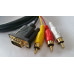 تحويلة شاشة من HDMI الى VGA و صوت 3RCA تحويلة شاشة من HDMI الى VGA و صوت 3RCA
