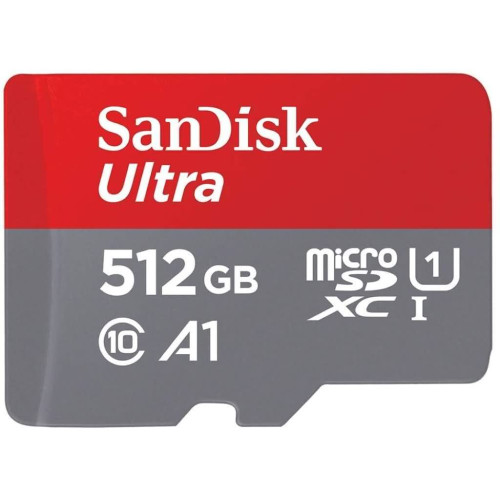 ذاكرة SanDisk Ultra microSDXC 512GB A1