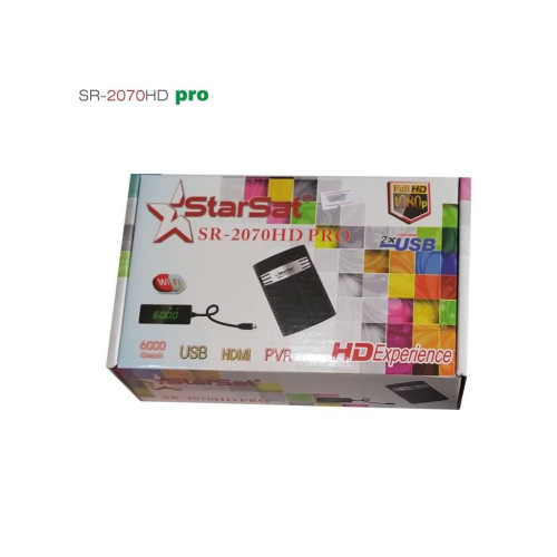 رسيفر StarSat SR-2070HD PRO مع HDMI وUSB رسيفر StarSat SR-2070HD PRO مع HDMI وUSB