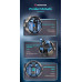 سماعة رأس ألعاب لاسلكية Monster XKT10 Bluetooth