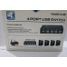 وحدة مشاركة USB 2.0 يدوية 4×1 للطابعة والسكانر وحدة مشاركة USB 2.0 يدوية 4×1 للطابعة والسكانر