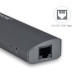 محول USB Type-C إلى USB 3.1 وشبكة RJ45