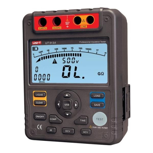 جهاز اختبار العزل UNI-T UT513 Professional Insulation Tester