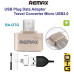 محول Remax USB 2.0 إلى Micro USB OTG