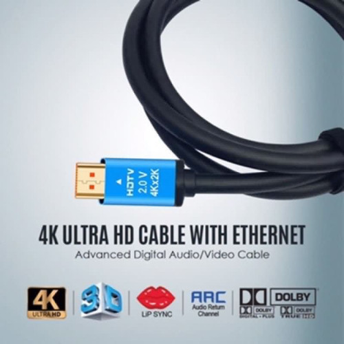 كيبل HDMI 4K Ultra HD مع Ethernet بطول 20 متر كيبل HDMI 4K Ultra HD مع Ethernet بطول 20 متر
