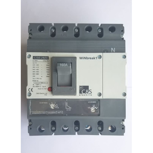 قاطع تيار DC Circuit Breaker جهد 750V تيار 150A قاطع تيار DC Circuit Breaker جهد 750V تيار 150A