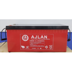 بطارية AJLAN Lead Carbon سعة 200Ah جهد 12V بطارية AJLAN Lead Carbon سعة 200Ah جهد 12V