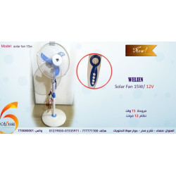 مروحة WLEEN تعمل بنظام 12V وقدرة 15W