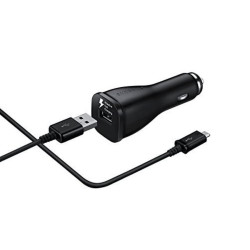 شاحن سيارة سامسونج 10W لهواتف Galaxy متوافق مع 12V/24V