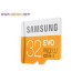 ذاكرة Samsung EVO microSDHC UHS-I Class 10 سعة 32GB