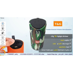 سماعة Bluetooth T&G TG113 بقدرة 10W