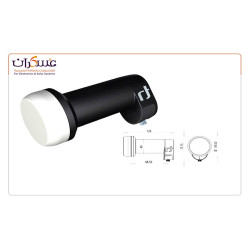 رأس (عدسه) لاقط إنفرتو 40 BLACK Ultra Inverto