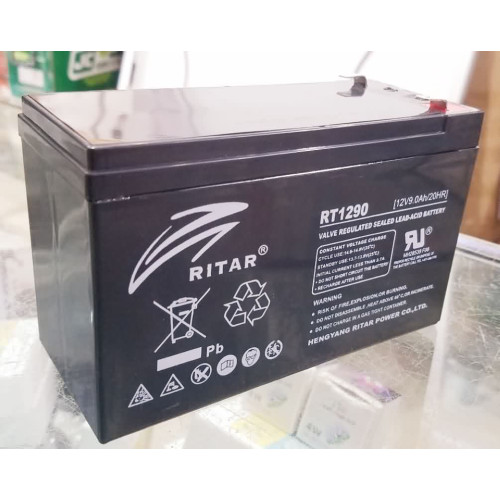 بطارية RITAR RT1290 12V 9Ah ليد أسيد قابلة للشحن