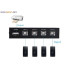 وحدة مشاركة USB 2.0 يدوية 4×1 للطابعة والسكانر وحدة مشاركة USB 2.0 يدوية 4×1 للطابعة والسكانر