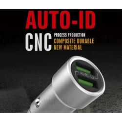 شاحن سيارة BEMASS C302 منفذين USB مع كابل Micro USB شاحن سيارة BEMASS C302 منفذين USB مع كابل Micro USB
