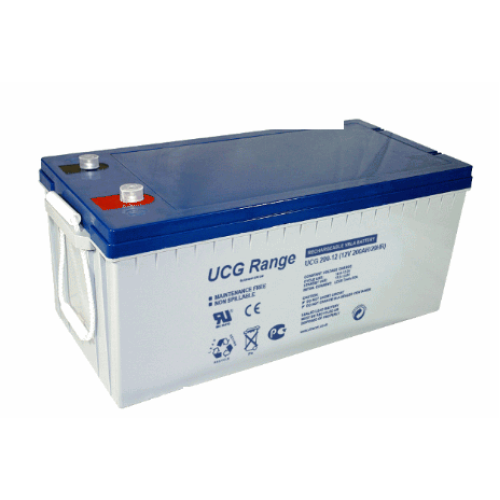بطارية جل Ultracell UCG200-12 Deep Cycle سعة 12V 200Ah بطارية جل Ultracell UCG200-12 Deep Cycle سعة 12V 200Ah
