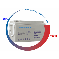 بطارية ASTRA Gel جهد 12V سعة 150Ah