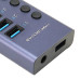 موزع USB 3.0 Hub بسبعة منافذ مع مفاتيح تشغيل وشحن سريع موزع USB 3.0 Hub بسبعة منافذ مع مفاتيح تشغيل وشحن سريع