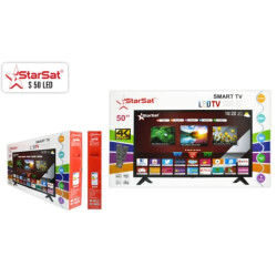 شاشة StarSat Smart LED مقاس 50 بوصة بنظام Android شاشة StarSat Smart LED مقاس 50 بوصة بنظام Android
