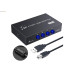 وحدة مشاركة USB 2.0 يدوية 4×1 للطابعة والسكانر وحدة مشاركة USB 2.0 يدوية 4×1 للطابعة والسكانر