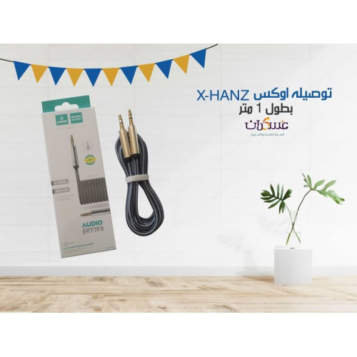 كيبل AUX X-HANZ بطول 1 متر
