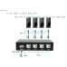 وحدة مشاركة USB 2.0 يدوية 4×1 للطابعة والسكانر وحدة مشاركة USB 2.0 يدوية 4×1 للطابعة والسكانر