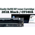 علبة حبر HP 203A CF540A أسود أصلية LaserJet