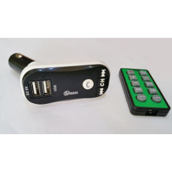 مشغل MP3 بلوتوث Maxtel للسيارة مع منفذي USB