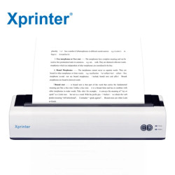 طابعة مكتبية حرارية متنقلة قابلة للشحن بلوتوث  Xprinter xp-p81 A4
