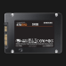 قرص SSD داخلي Samsung 870 EVO 2.5" – SATA III – السعات من 250GB حتى 4TB