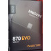قرص SSD داخلي Samsung 870 EVO 2.5" – SATA III – السعات من 250GB حتى 4TB