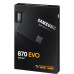 قرص SSD داخلي Samsung 870 EVO 2.5" – SATA III – السعات من 250GB حتى 4TB